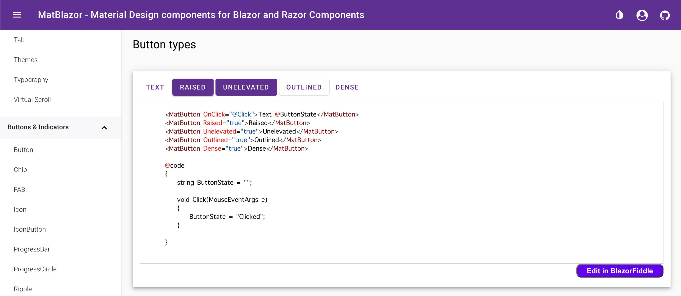 blazor-matblazor